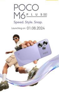 Poco M6 Plus 5G launch date