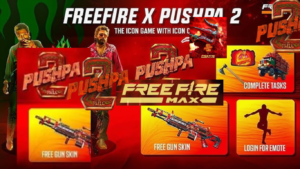 Free Fire MAX x Pushpa 2 The Rule Collaboration